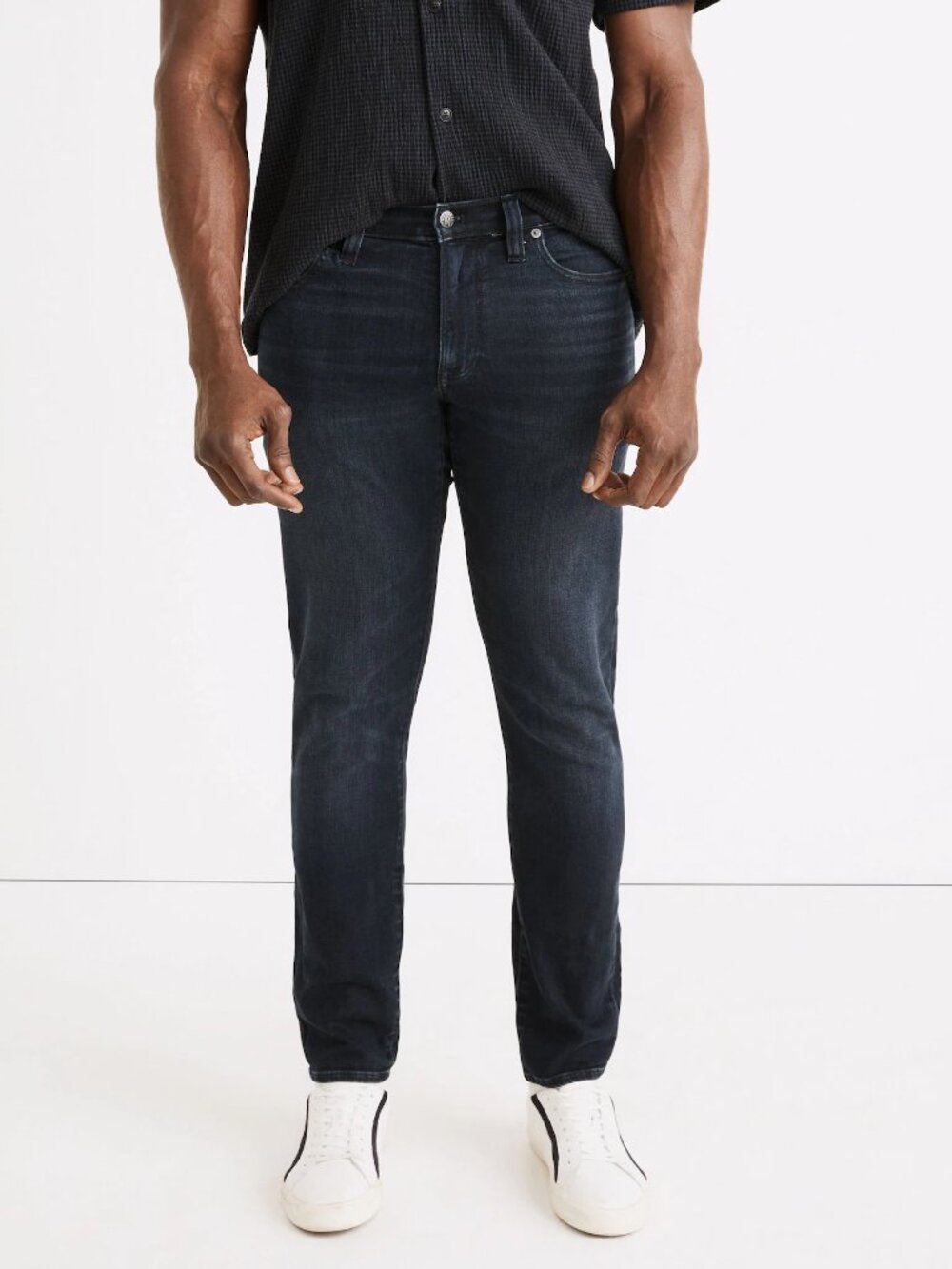 NWOT Madewell Athletic Slim Jeans Faded Black